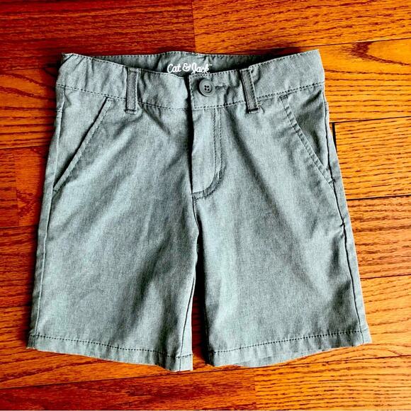 Cat & Jack Other - Cat & Jack Casual Cotton Khaki Light Heather Gray Shorts Toddler Boy’s size 5